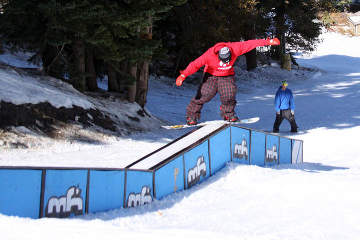 Cronk back lip slide on the Down Flat Down.