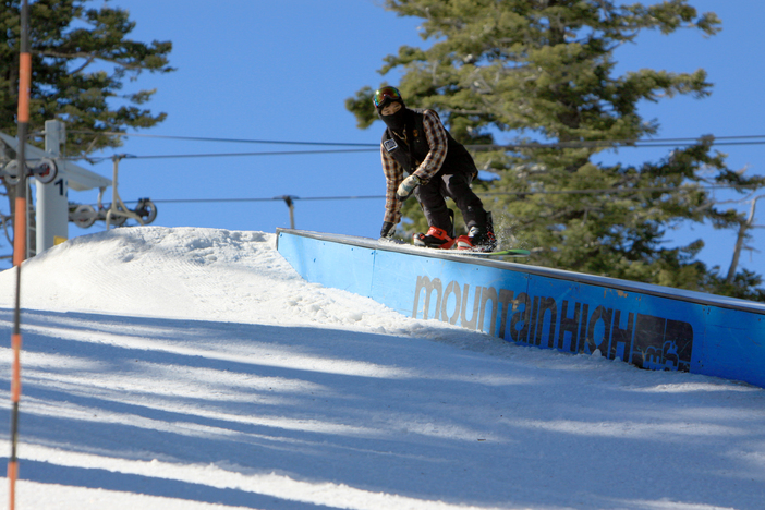 Beautiful day to shred the park.