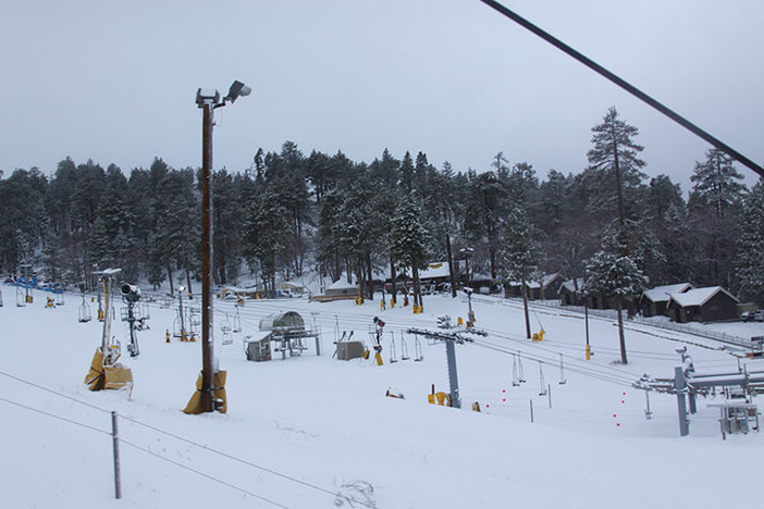 Fresh snow is helping to open the West Resort tomorrow.