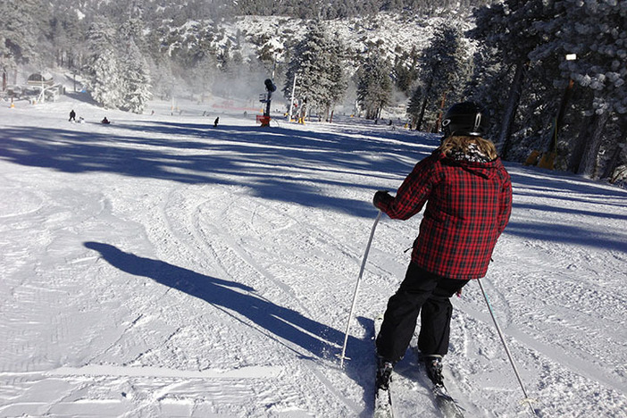 Great terrain for both skiers and snowboarders.