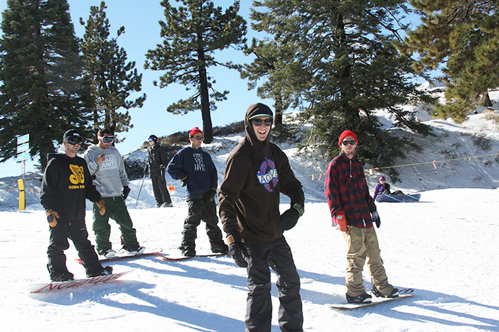 Grab your friends and spend a day on the mountain.