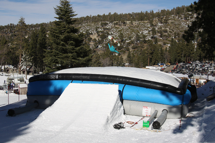 Practice your tricks on the only Bagjump in Southern California.