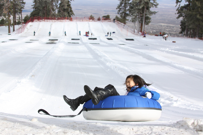 Bring the whole family to The North Pole Tubing Park.