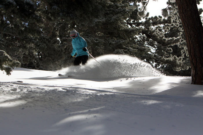 Unbelievable snow all over the mountain.