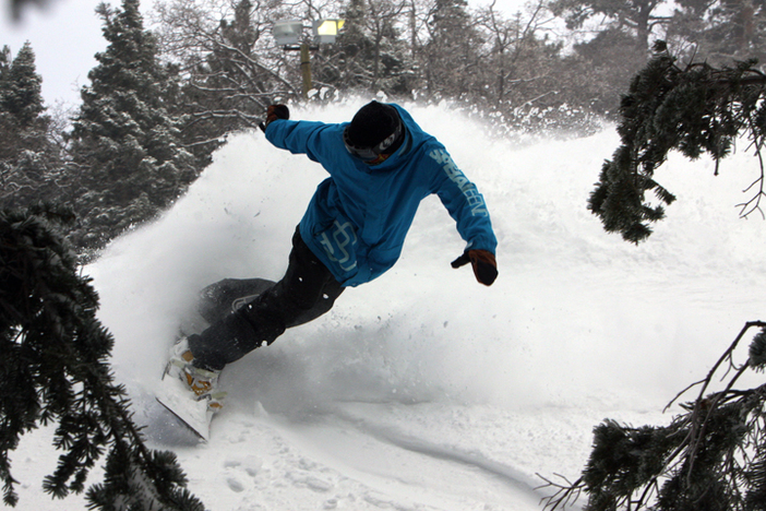 Slashing some pow in the trees.