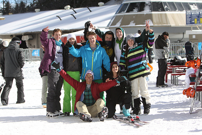 Come spend the weekend on the slopes with some friends!