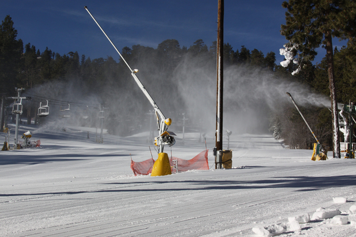 Snowmaking continues to offer you the best coverage possible.