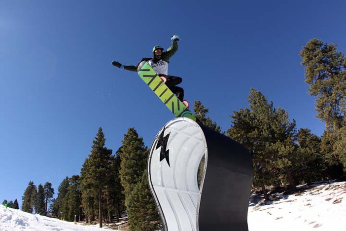 Flying high over the New Anenberg Light Bulb.