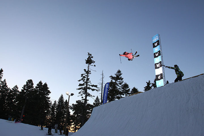 Competitors we're getting some altitude out of the quarter pipe