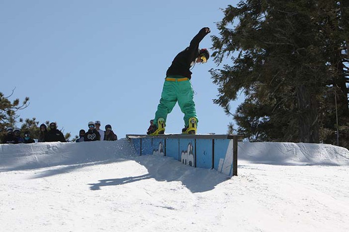 Showing off for your friends in the freshly groomed park.