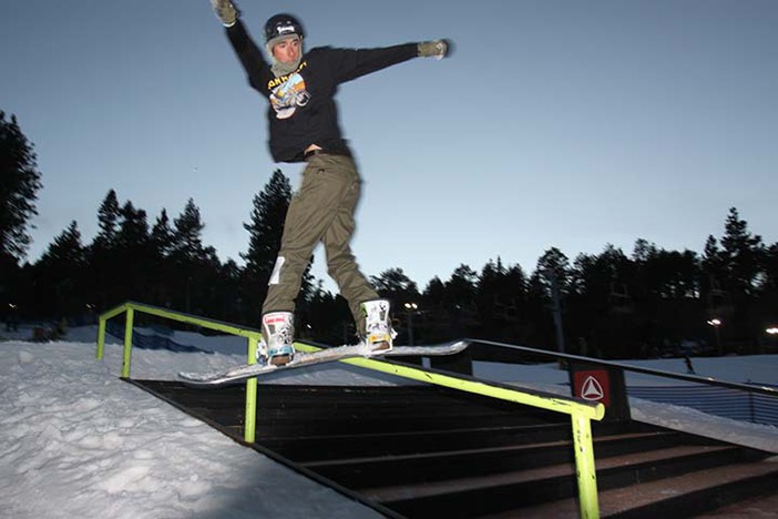 Jacob sessioning the Active Stair Set