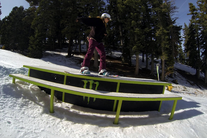 Come slide the Monster Picnic Table only at Mountain High.