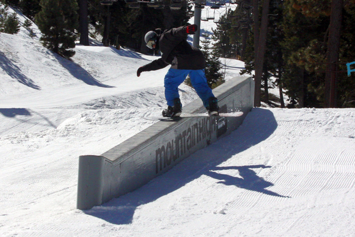 Mike Spears getting all of the Concrete Ledge.