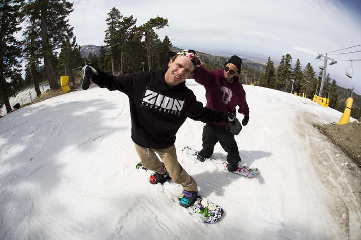 Ryan Paul and Cory Cronk out on the hill!