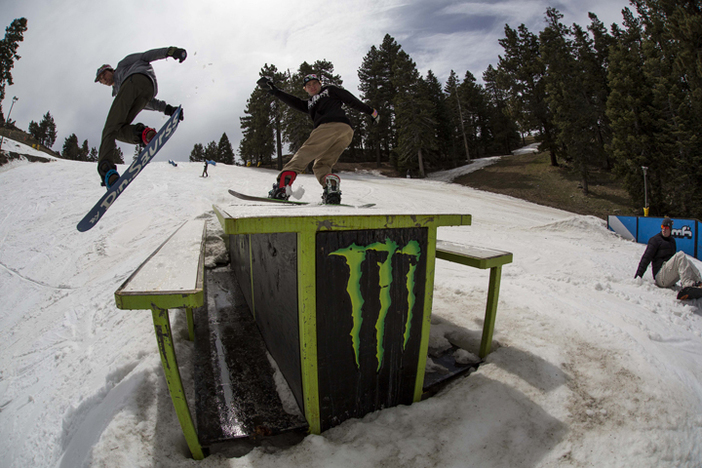 Ryan Paul and Jacob doubling up the Monster Pic Nic Table