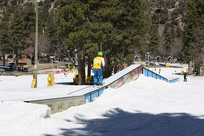 Skiiers getting in on the Boxzilla action.