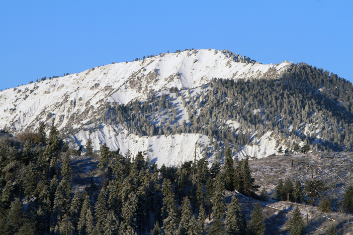 Baden Powell looking nice and snowy.