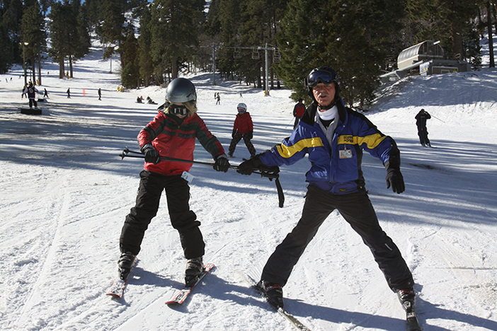 Ski school has awesome early season lesson specials.