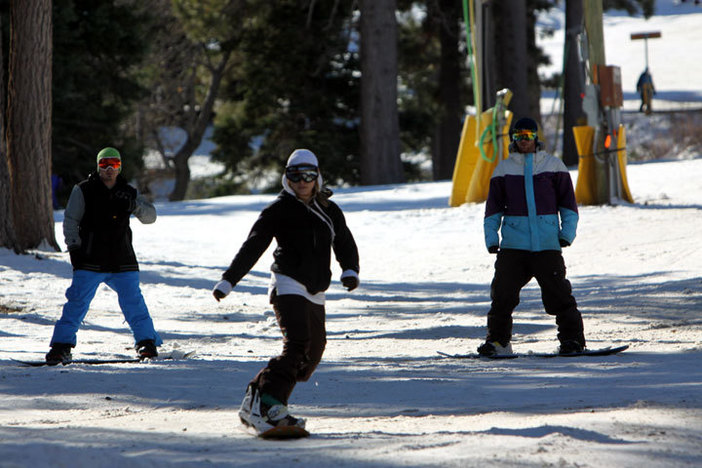 Good to be back on the mountain with friends.