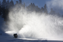 Terrific snowmaking overnight.