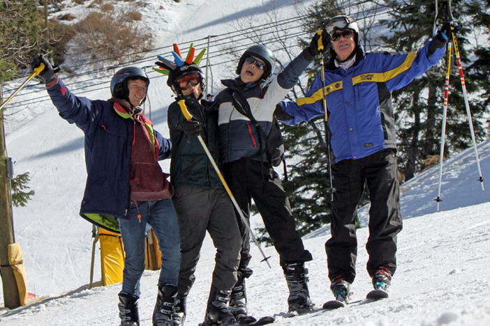 Our ski school instructors are a little crazy. We like that.