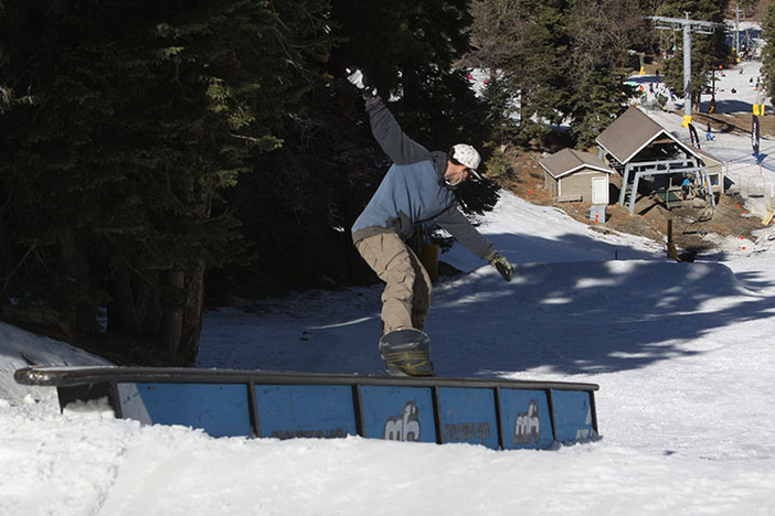 Trever Haas pressing it out.