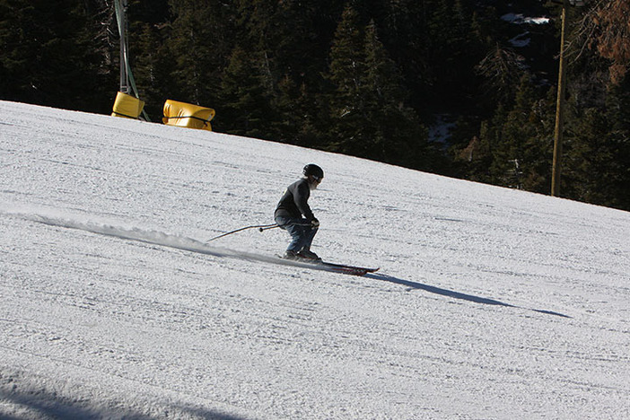 Freshly groomed corduroy awaits you on all open runs.