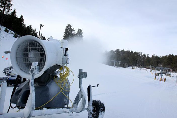 Fresh snowmaking throughout the West Resort.