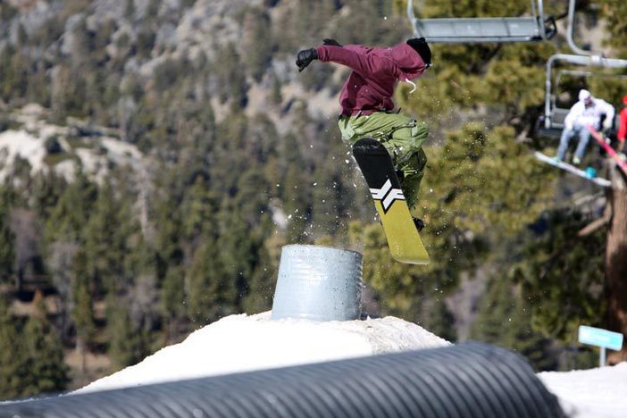 Airing over the barrell bonk.