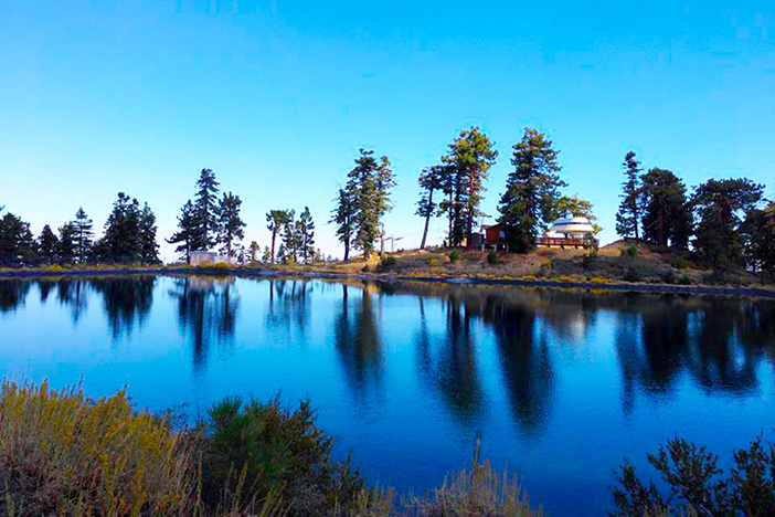 Reservoir full up.