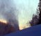 Sunrise snowmaking on Cruiser.