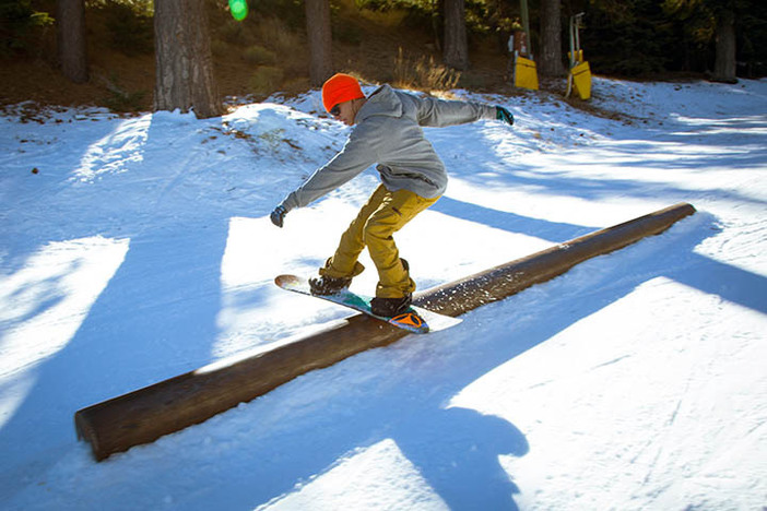 Spencer keeping it steezy on the Bazooka tube.