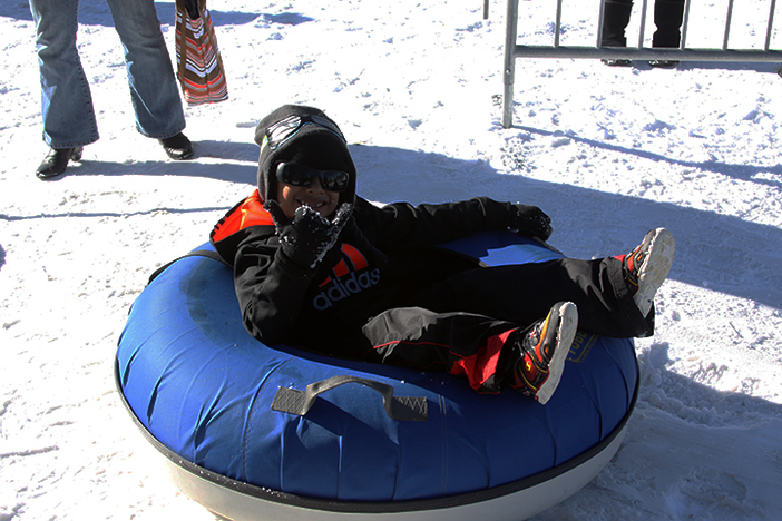The Tubing Park is an excellent way to connect with the family.
