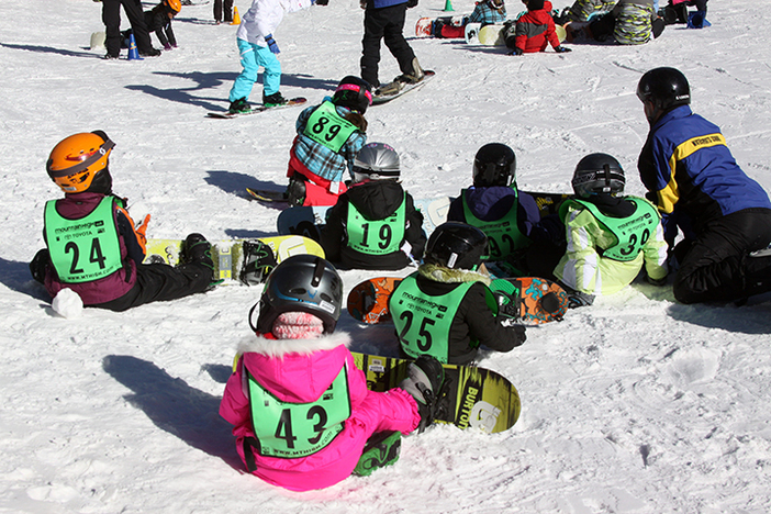 Group lessons for the litte ones with our WSS.