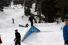 Park Staff has stacked the mountain top to bottom with features.