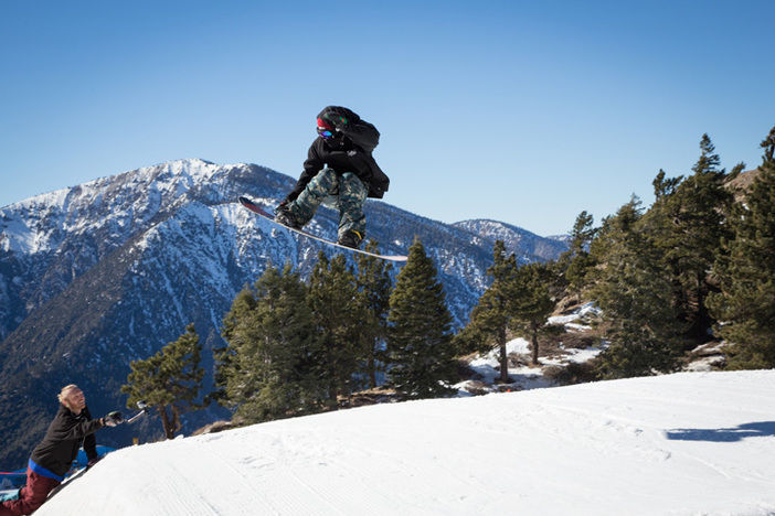 The jumps are back!  Come get some air time at Southern California's closest winter resort.