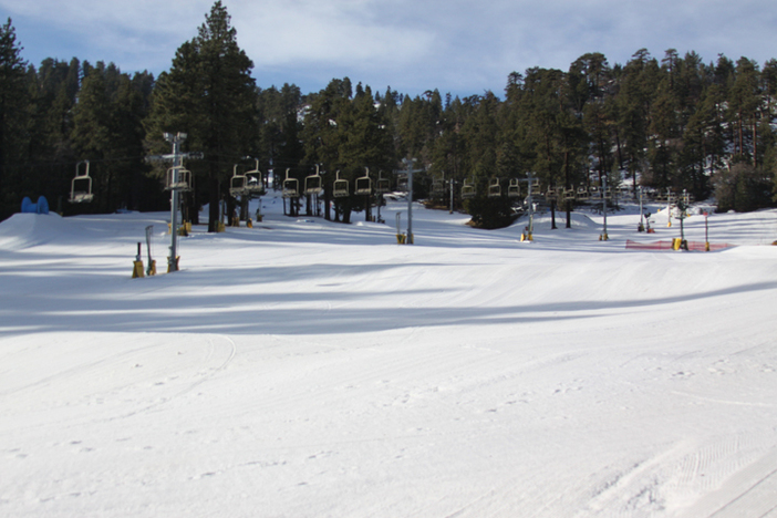 Plenty of wide open beginner terrain perfect for learning.