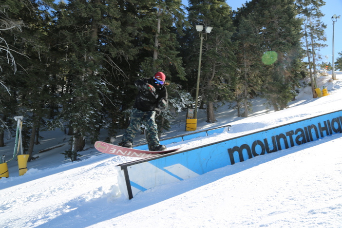 Big tail press on the Long Ranger.