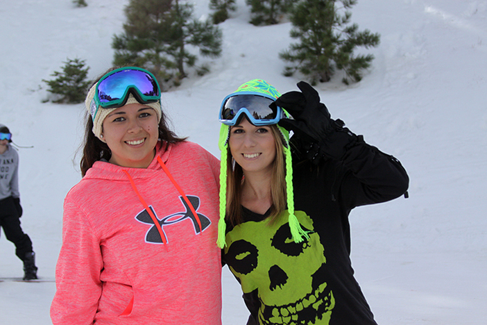 Nothing like a day on the slopes with your BFF.