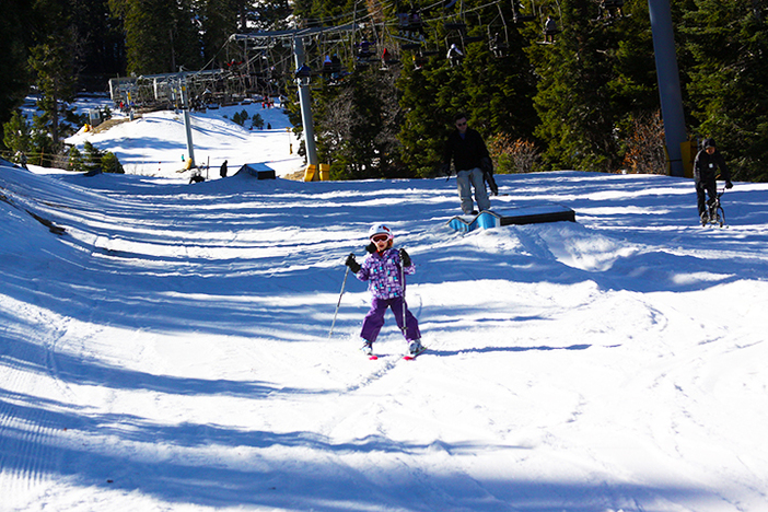 Bring the kids up during January Learn To Ski & Snowboard Month.