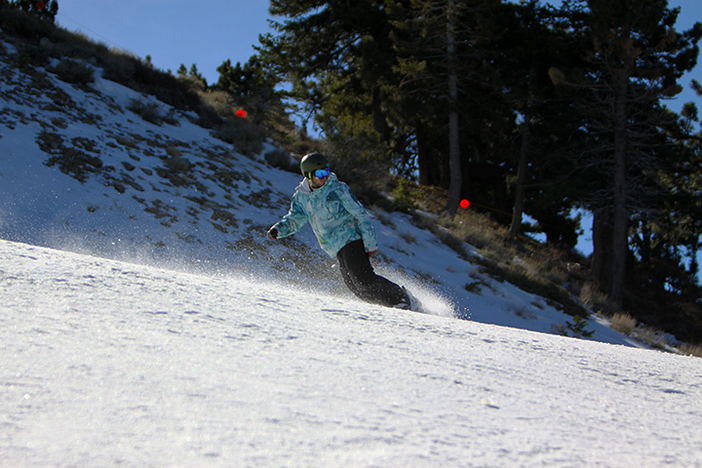 Carving the saddle on Chisolm.