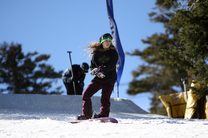 The bunnies always come out for the spring-like conditions.