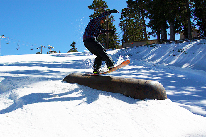 Tail press on the propane tank.