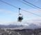 High above the clouds.