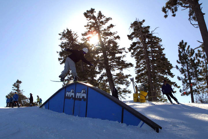 Big nose press on the Rainbow Rail.