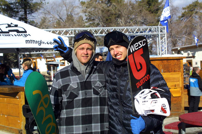 Jussi Oksanen and Ikka Backstrom were up hanging out in the park yesterday!