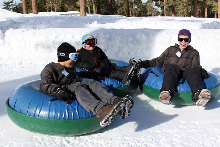 Tubing at North is so much fun!