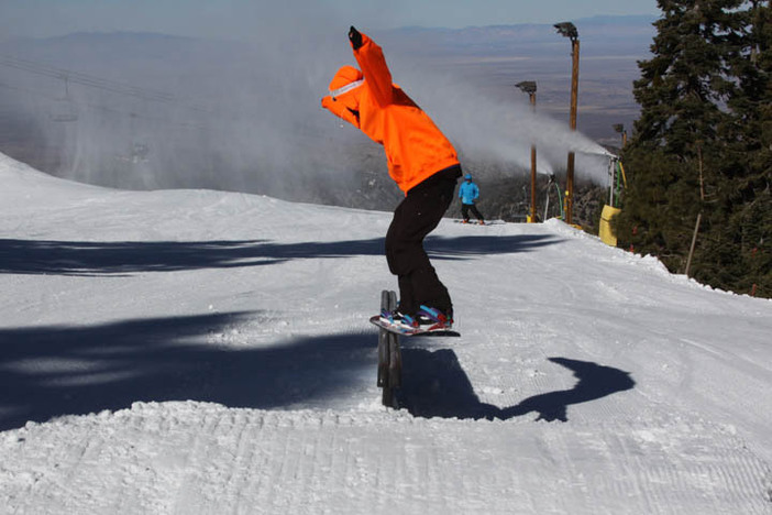 He's making it a double on the Double-Barrel rail!