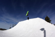 Spencer Link is flipping over the new Quarter Pipe on Borderline, literally!