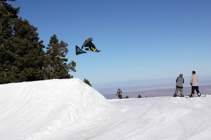 Dome messing around on the Pipeline jumps.